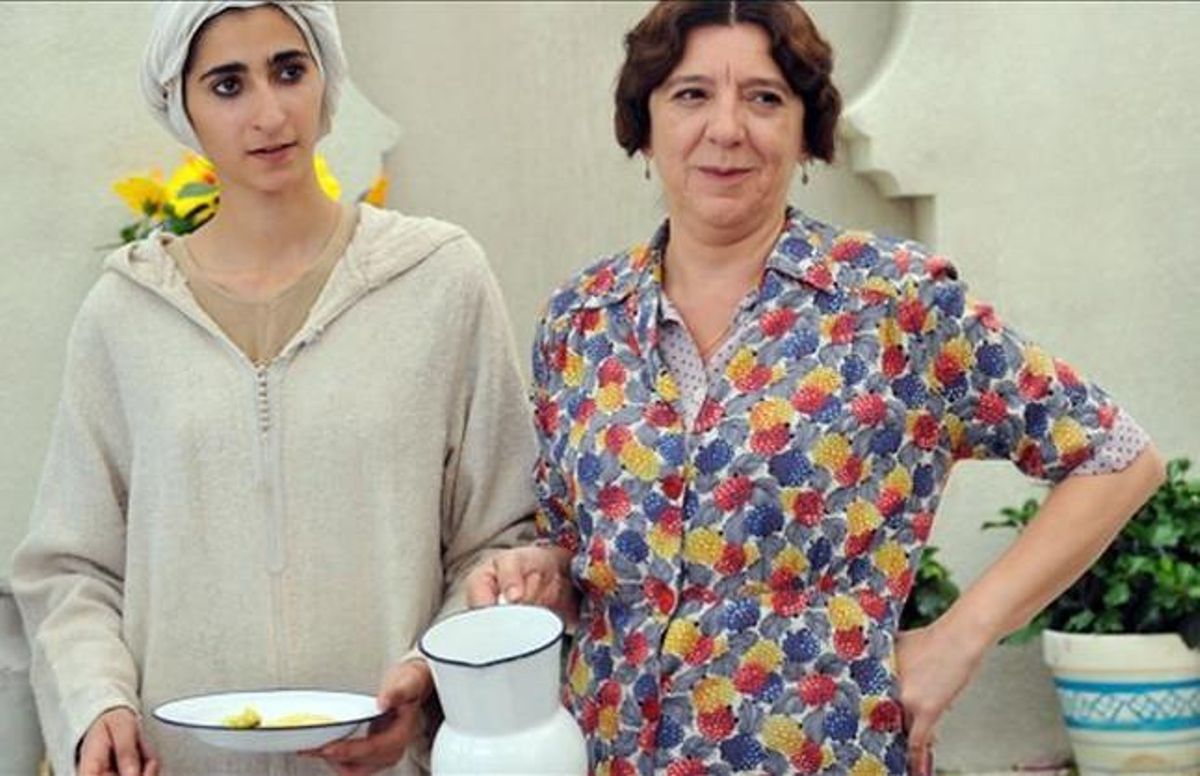 L’actriu Mari Carmen Sánchez (dreta), a ’El tiempo entre costuras’. L’actriu Mari Carmen Sánchez (dreta), a ’El tiempo entre costuras’.
