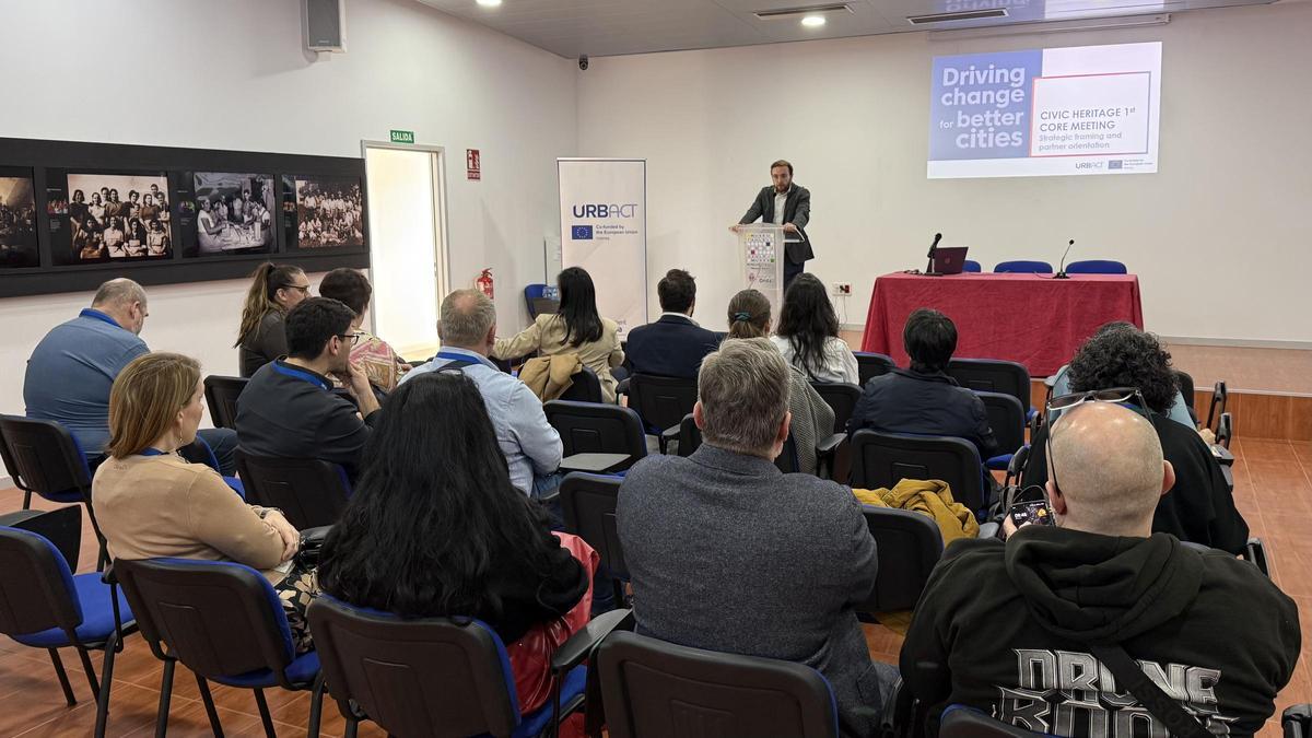 El concejal de Innovación y Transparencia, Vicent Bou, ha inaugurado las jornadas europeas del proyecto CivicHeritage.