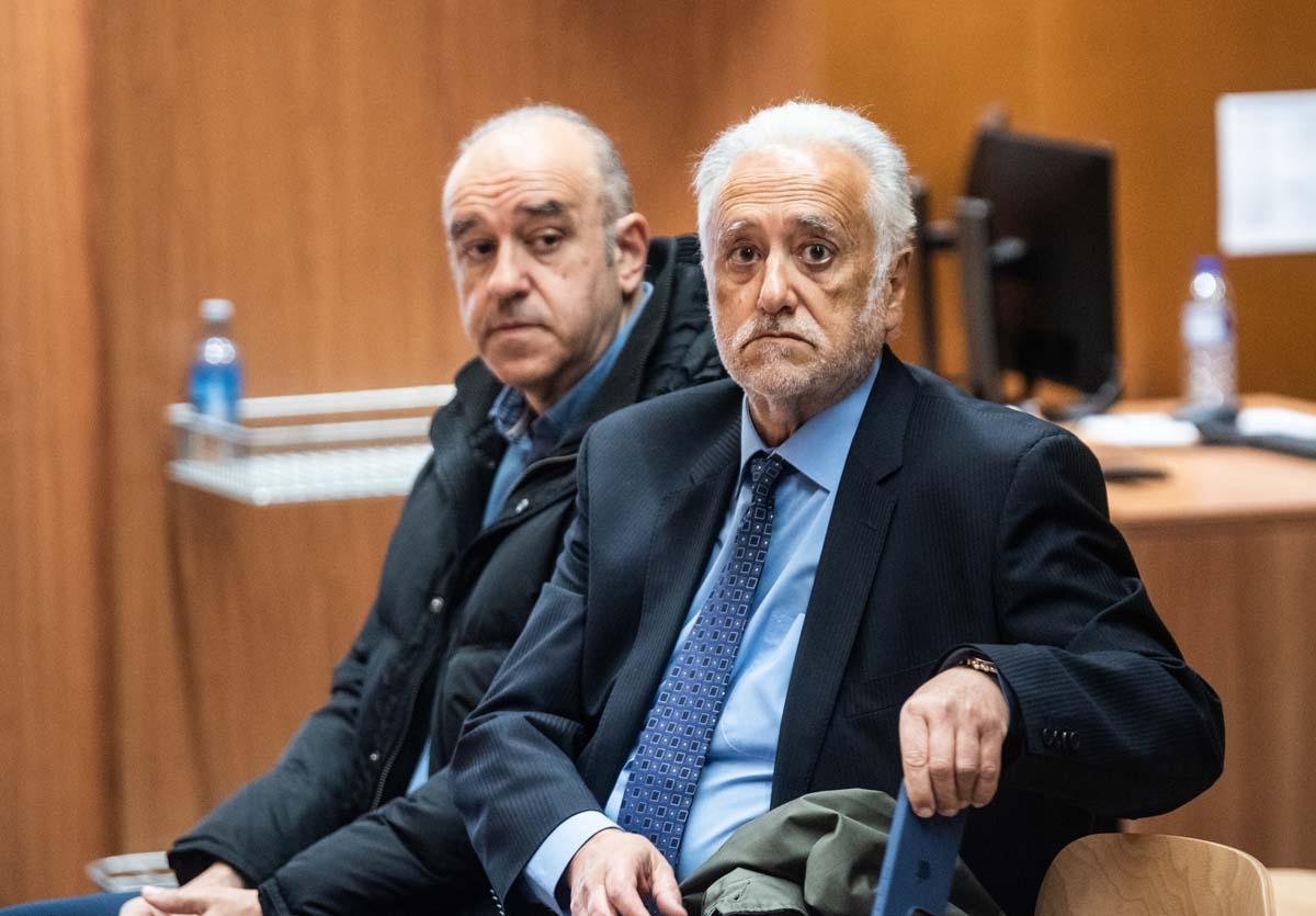 Manuel y Miguel Reija, en el juicio de la Primitiva millonaria sin dueño en A Coruña.