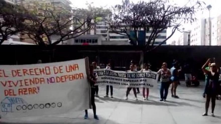 El edificio Usos Múltiples II, tomado por los ciudadanos