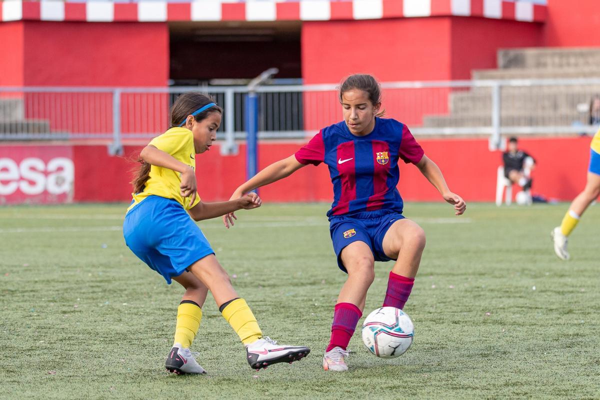 Un partit de la passada edició del MICFootfem
