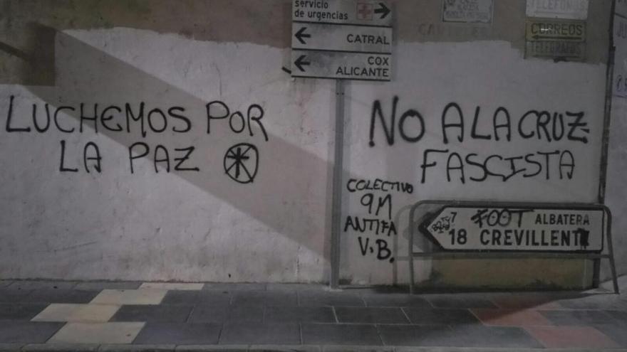 Una imagen de las pintadas.