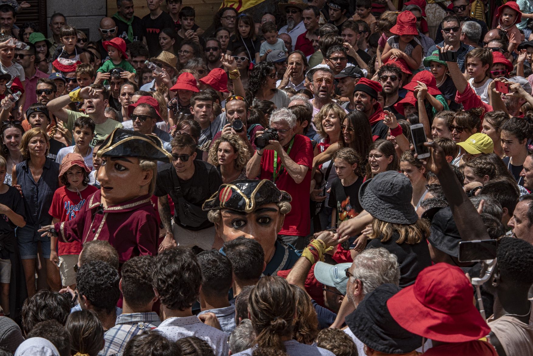 La Patum de lluïment de dijous, en fotos