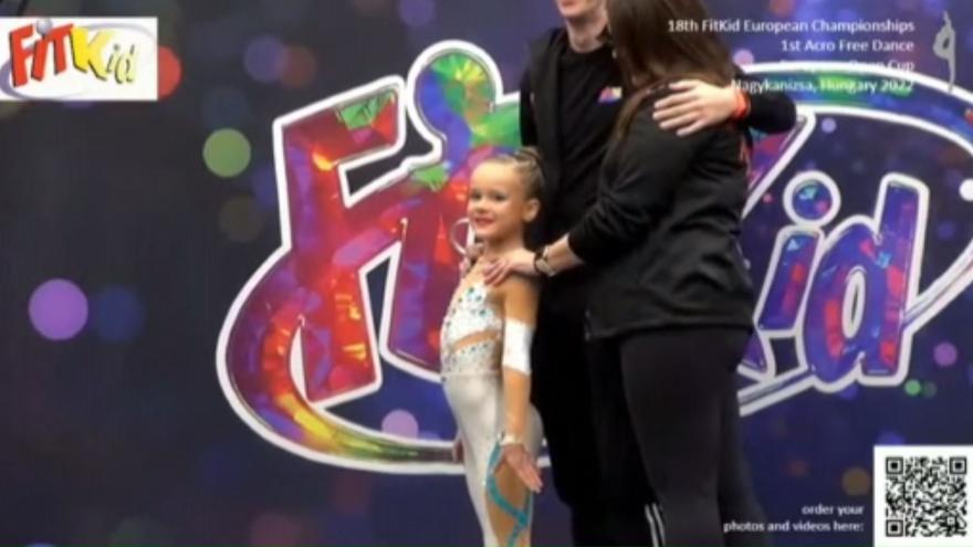 Así ha gando Vera Pérez, corte infantil 2023, el oro europeo de Fit Kid