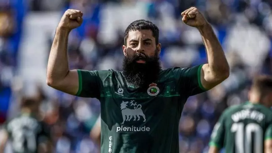 El Racing se mantiene líder tras tumbar al Leganés en Butarque