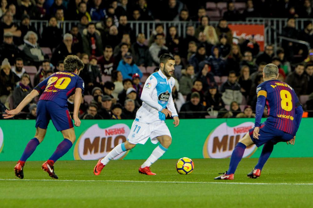 El Dépor sale goleado del Camp Nou