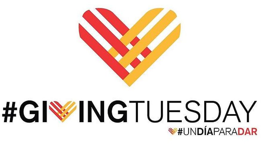 El logo de la campaña 'Giving Tuesday'.