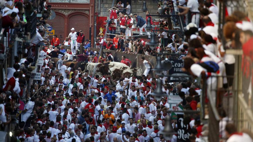 Primer encierro de los Sanfermines 2016