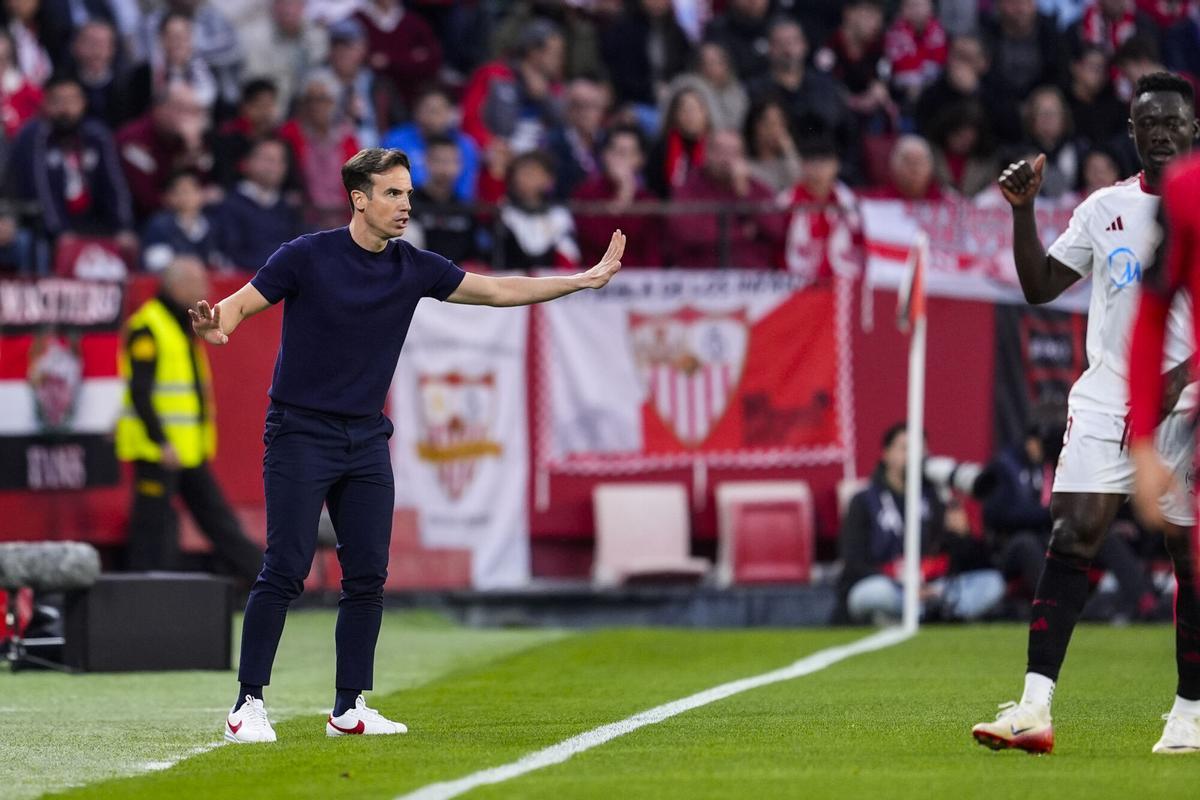 Una imagen del Sevilla FC - Rayo Vallecano.