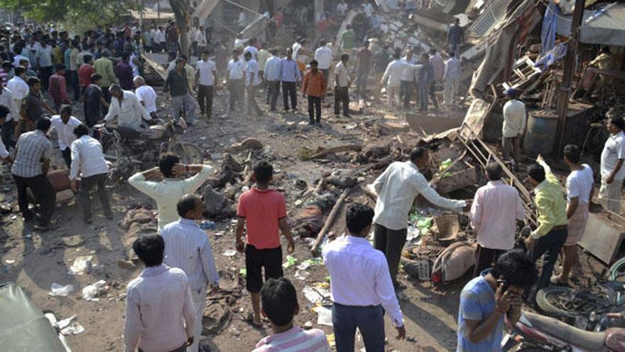 Una explosión en un restaurante deja 82 muertos y 150 heridos en la India