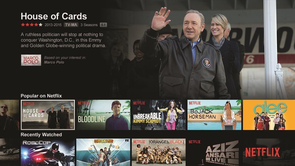 television  pantalla netflix para tele