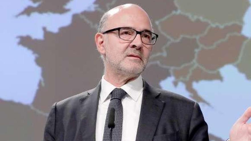 El comisario de asuntos económicos, Pierre Moscovici. // Efe