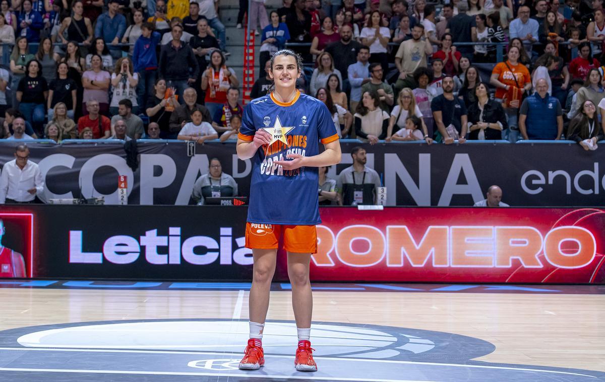 Leticia Romero, MVP de la Final