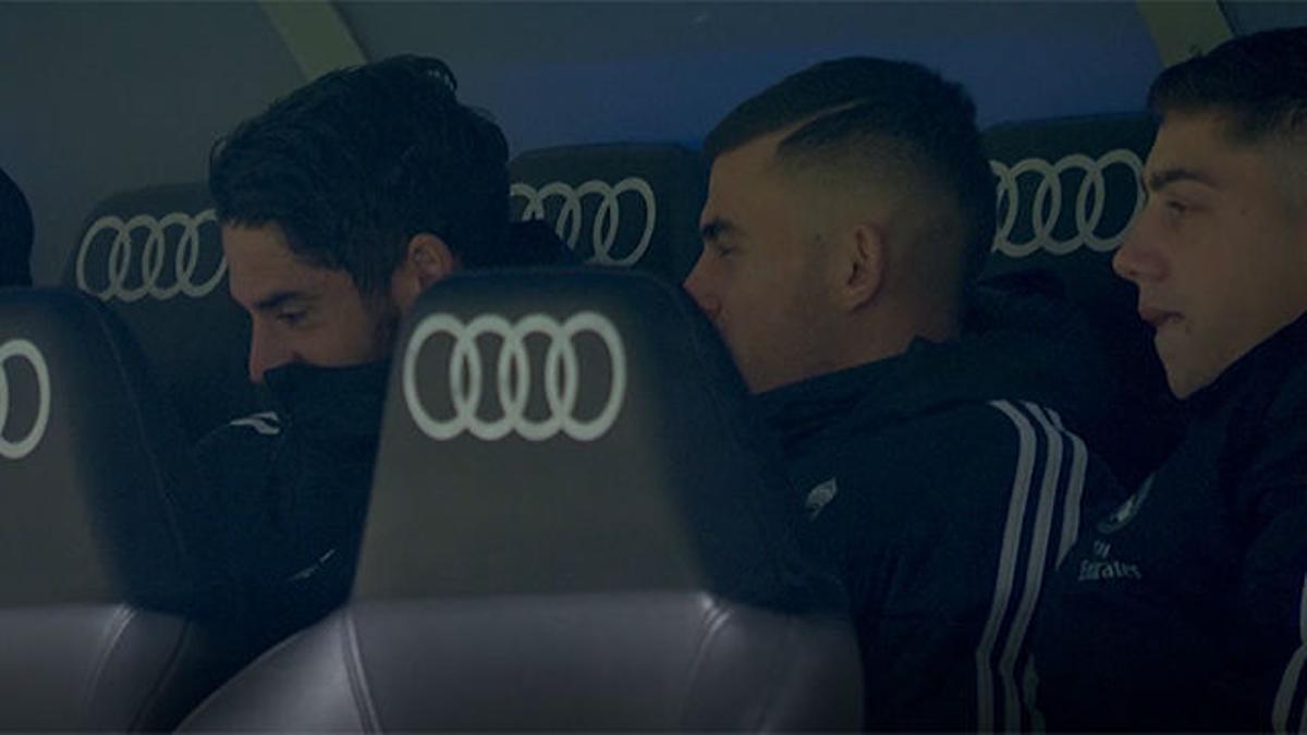 Sigue el calvario de Isco con Solari: ni calentó