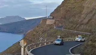 Obras Públicas prepara una nueva fase en las obras de la carretera de La Aldea