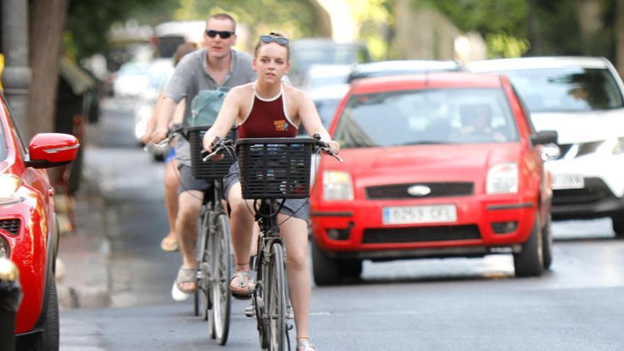 Gran Vía Marqués del Túria y Germanías se quedan sin carril bici