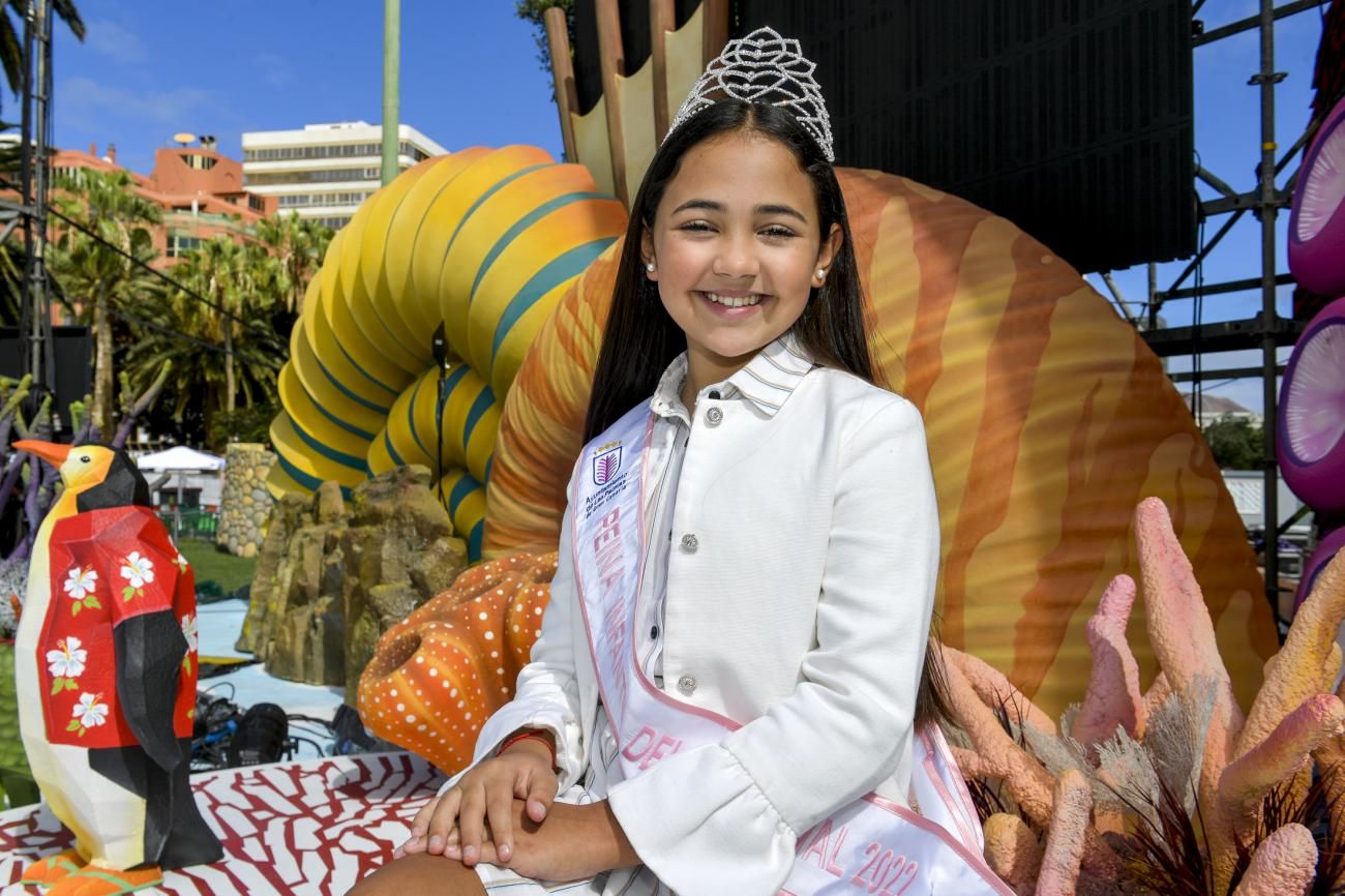 Dalía Martín Almeida, Reina infantil del Carnaval