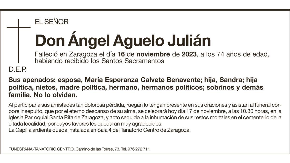 Ángel Aguelo Julián