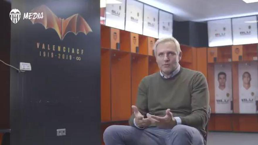 Santiago Cañizares se sincera por el Centenario del Valencia CF