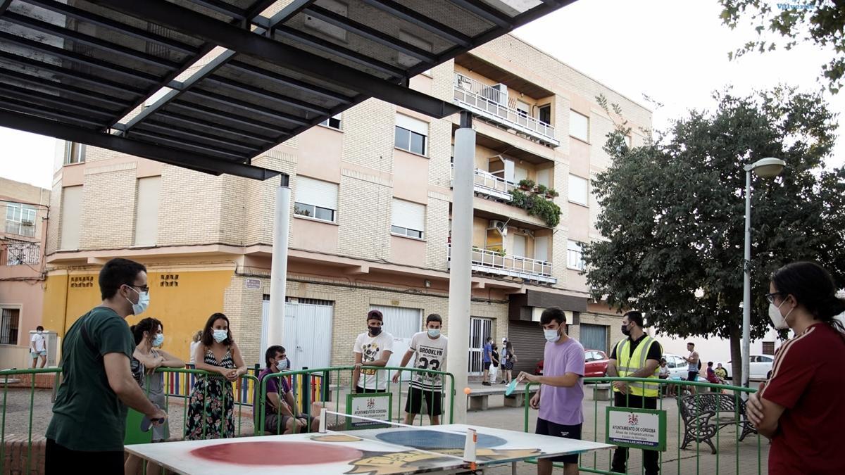 Taller de ping-pong desarrollado por Efecto Naranja y la Delegación de Juventud en el Naranjo