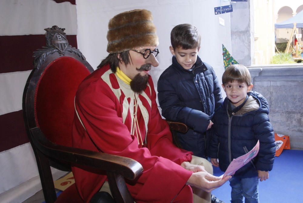 Campament reial i xocolatada a Banyoles