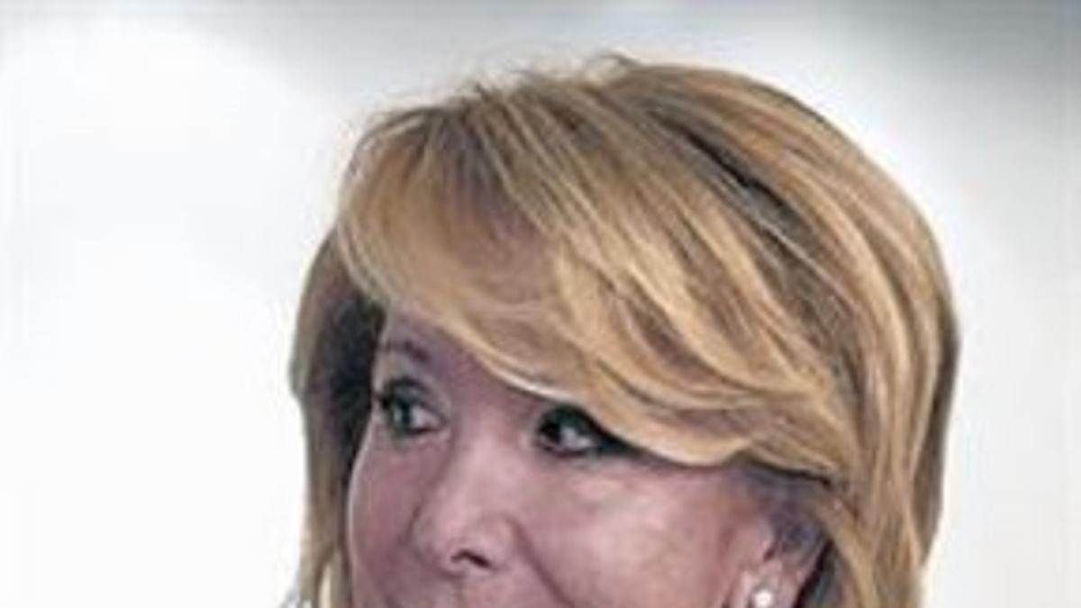 Esperanza Aguirre.