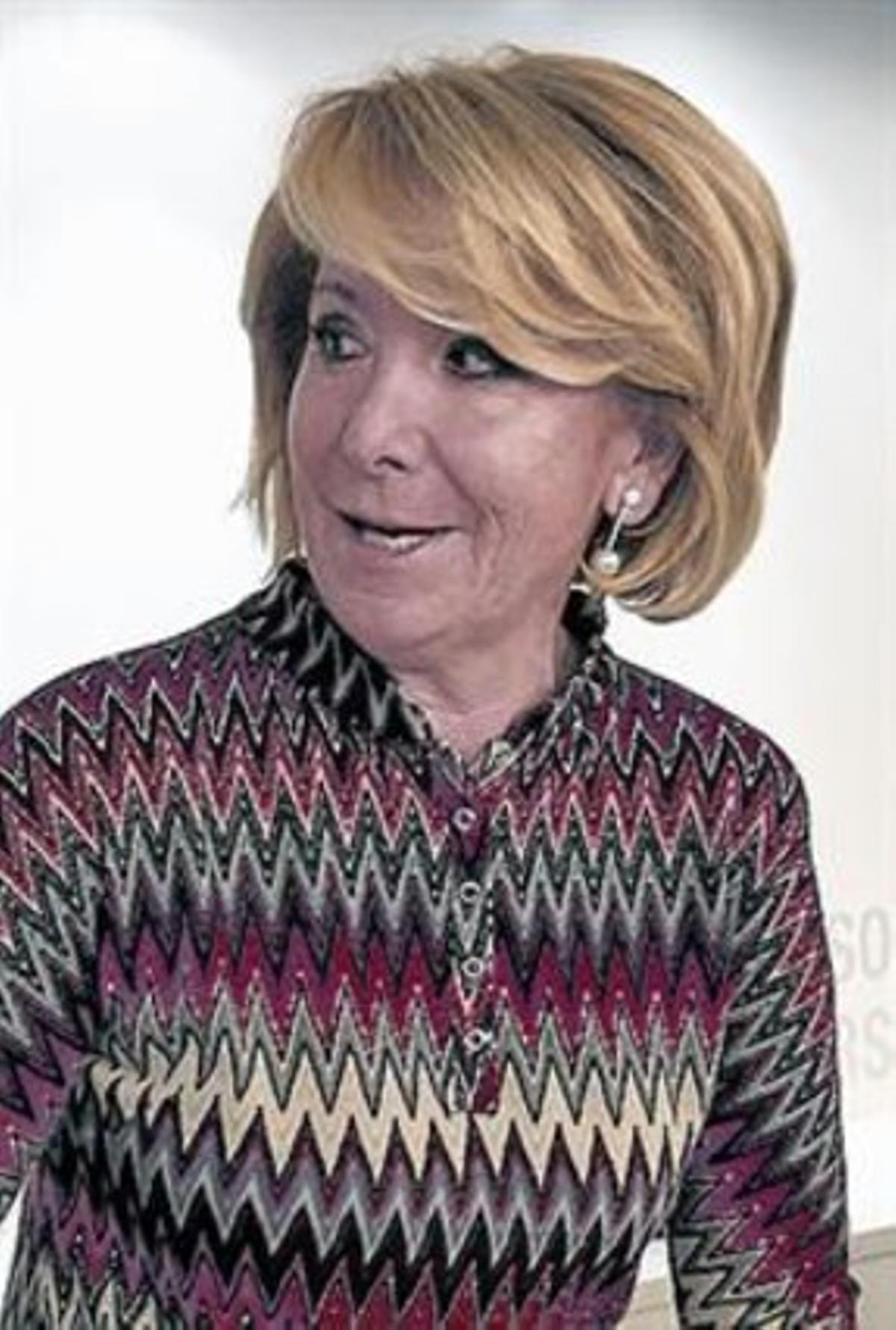 Esperanza Aguirre. Esperanza Aguirre.