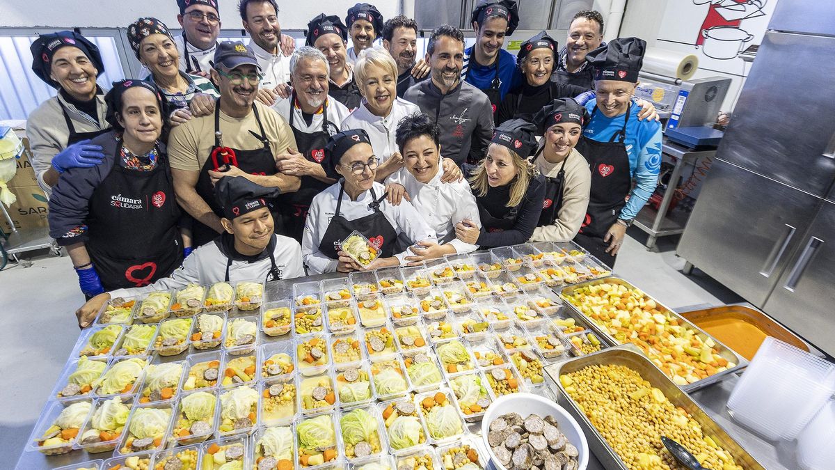 Menús navideños de Estrellas Michelin desde Mutxamel para los afectados por la dana