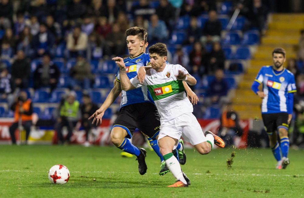 El derbi entre el Hércules y el Elche CF en imágenes