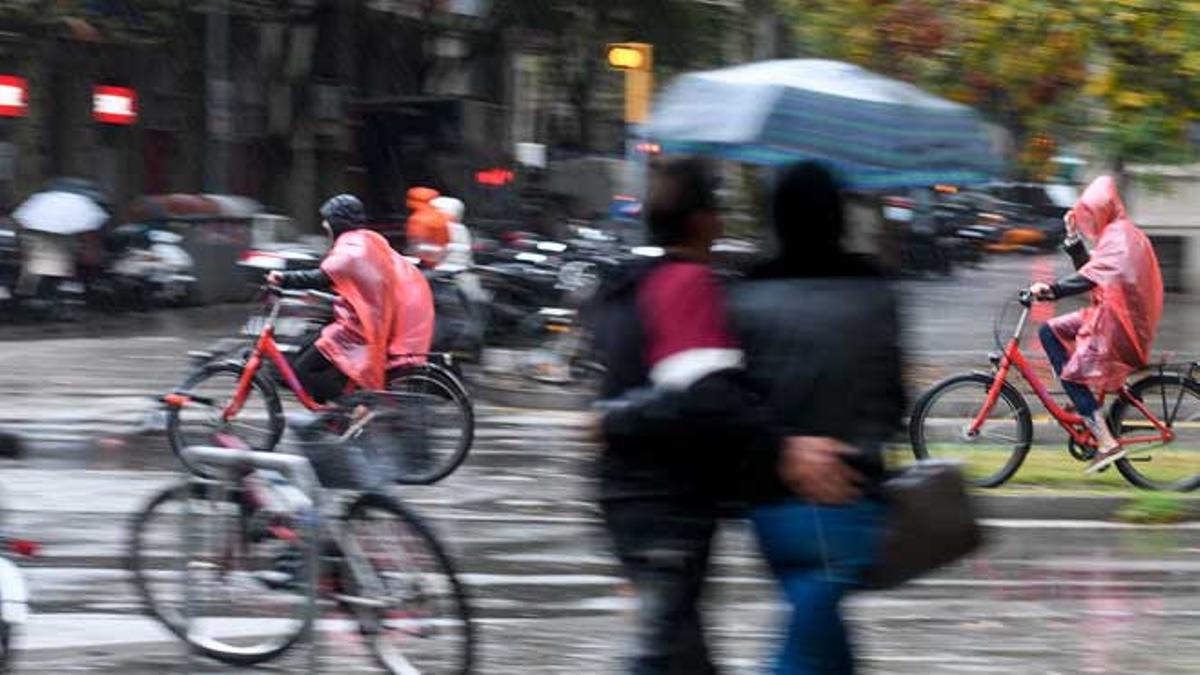 Lluvia en Barcelona