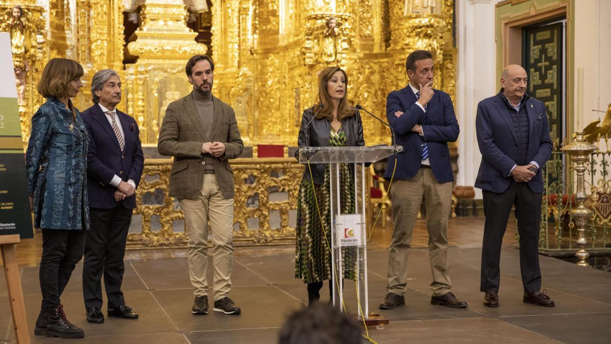 Inauguración de las jornadas barrocas de la Diputación de Córdoba.