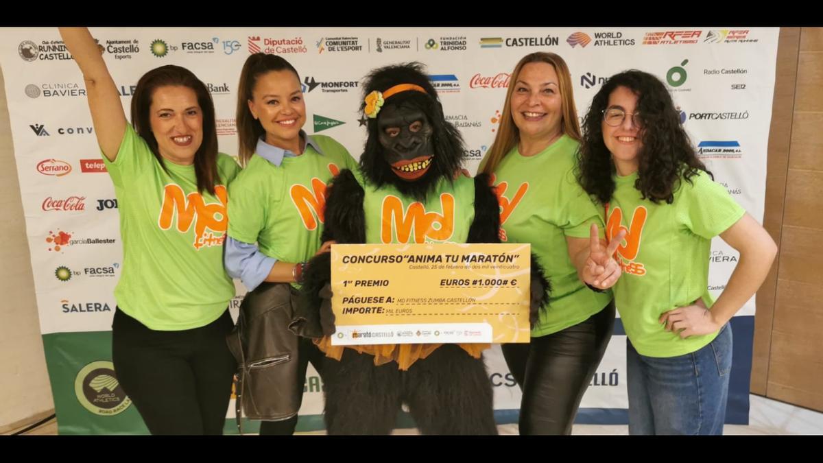 MD Fitness Zumba Castellón se ha alzado con el primer premio, valorado en 1.000€.