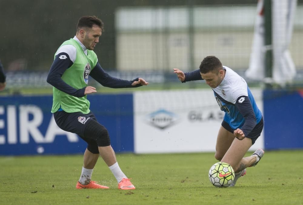 Arribas protagoniza la buena noticia del entrenamiento