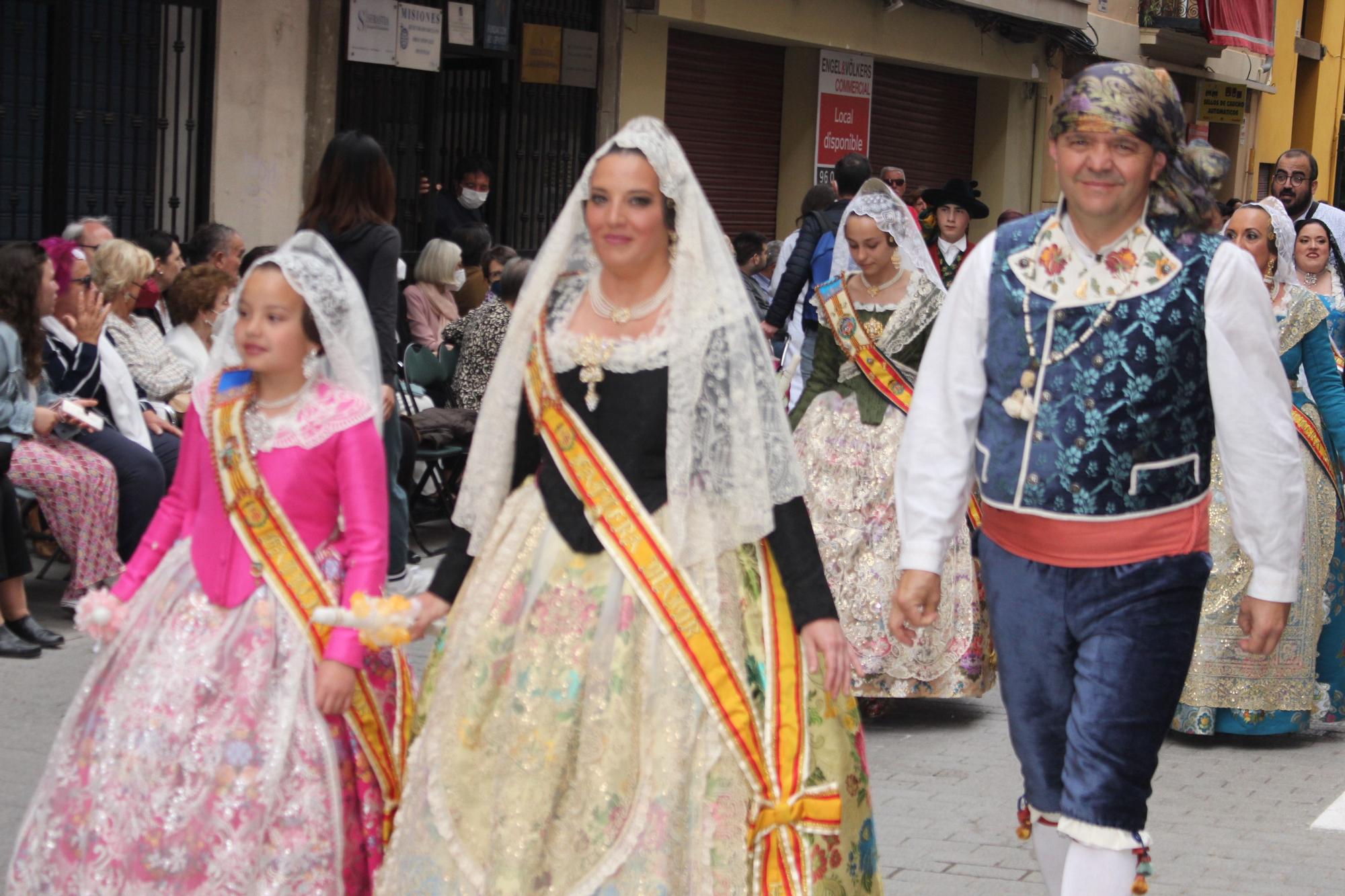 La fuerza de las Fallas en la Procesión de la Virgen (III)