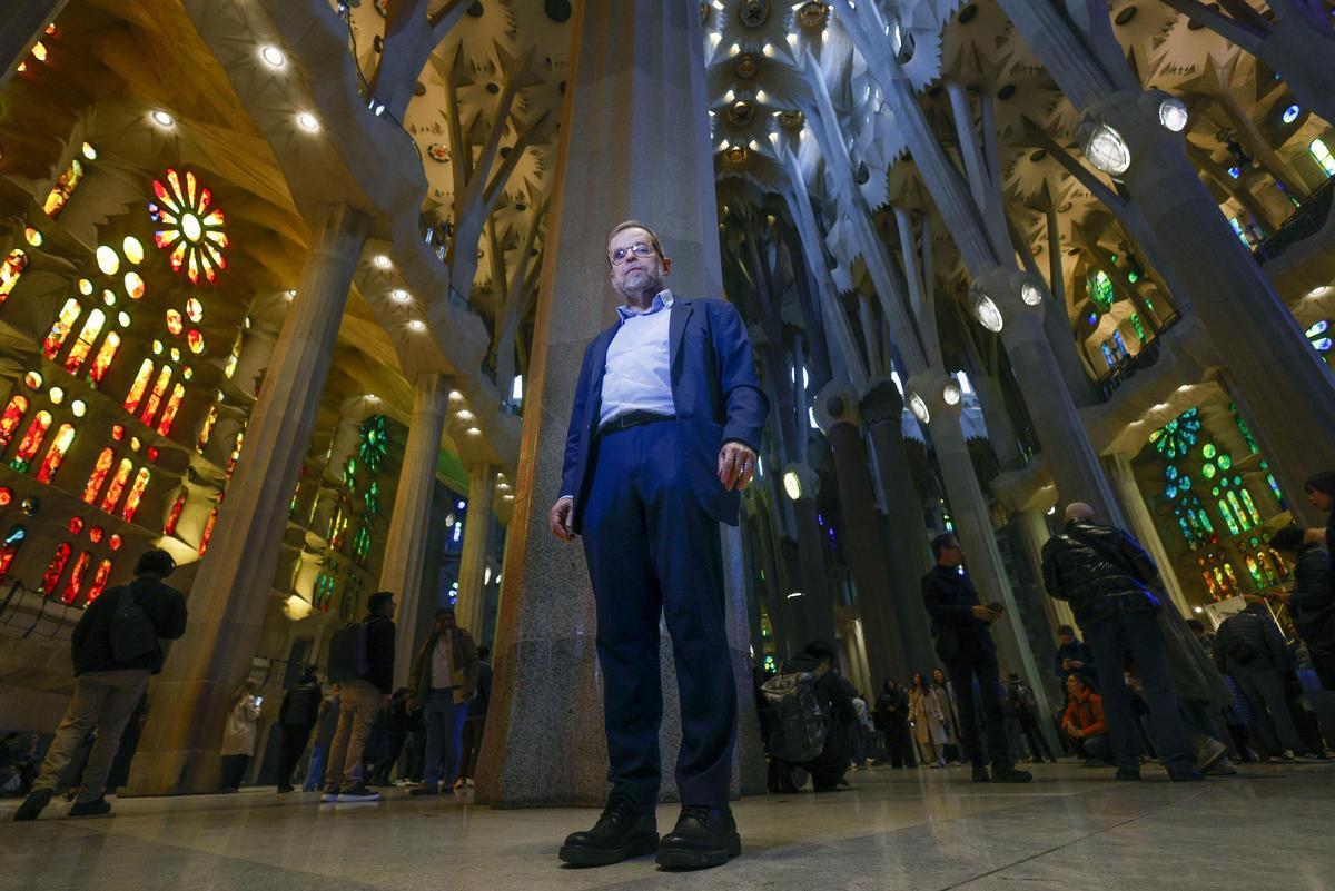 Jordi Faulí a la Sagrada Família, fa uns dies.