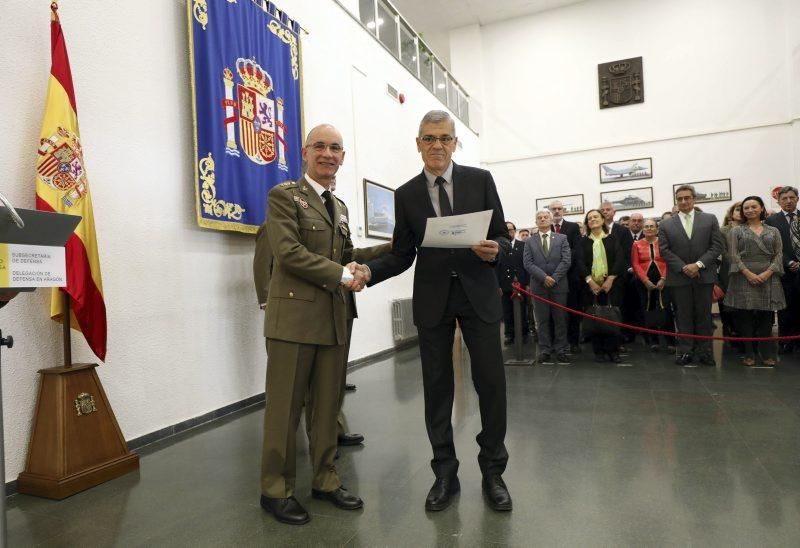 Acto Institucional del "Día de la Delegación de Defensa" en el cuartel de San Fernando