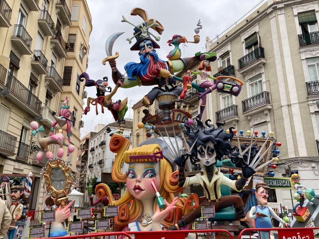 Falla Clero de 2022, ganadora del primer premio de Segunda B