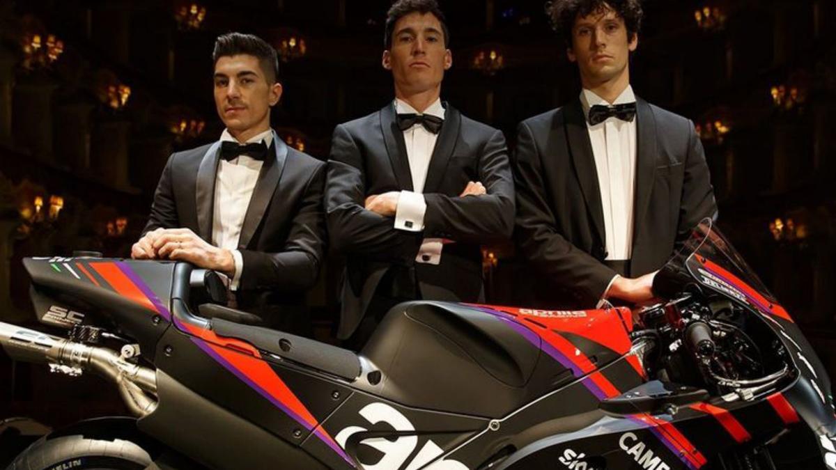 Maverick Viñales vol dur Aprilia a «l’elit» de MotoGP | EUROPA PRESS/APRILIA