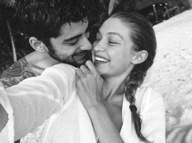 Gigi Hadid le hace un book completito a Zayn Malik