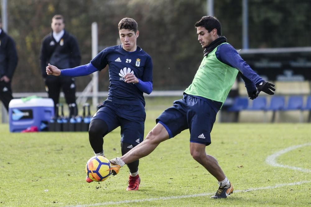 Entrenamiento del Real Oviedo