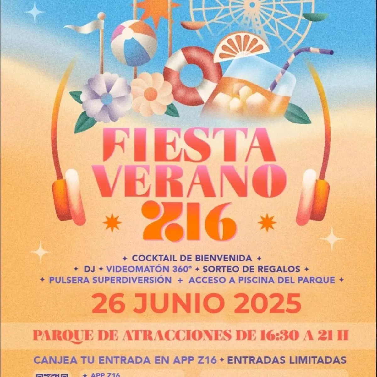 Z16 despide el curso con una fiesta por todo lo alto en el Parque de Atracciones