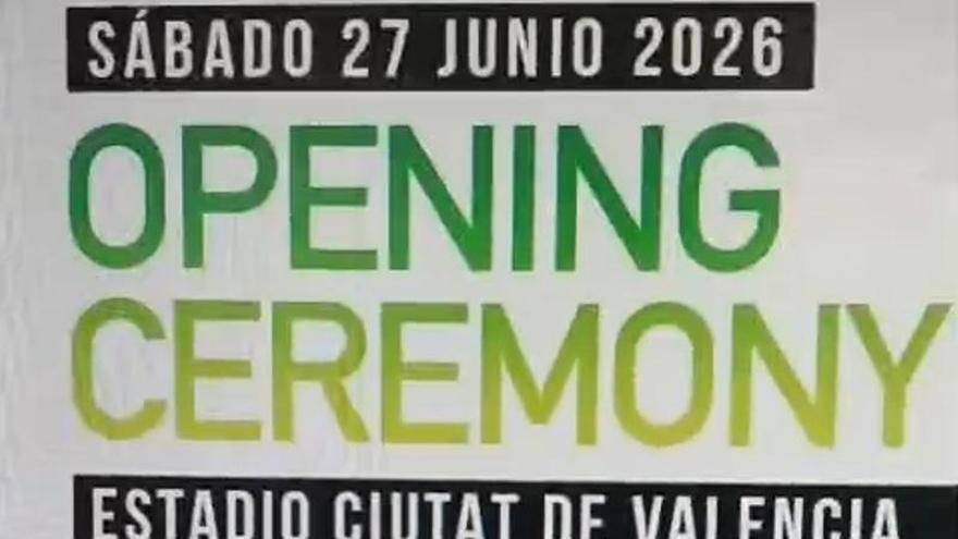 Los Gay Games Valencia 2026 inician la cuenta atrás