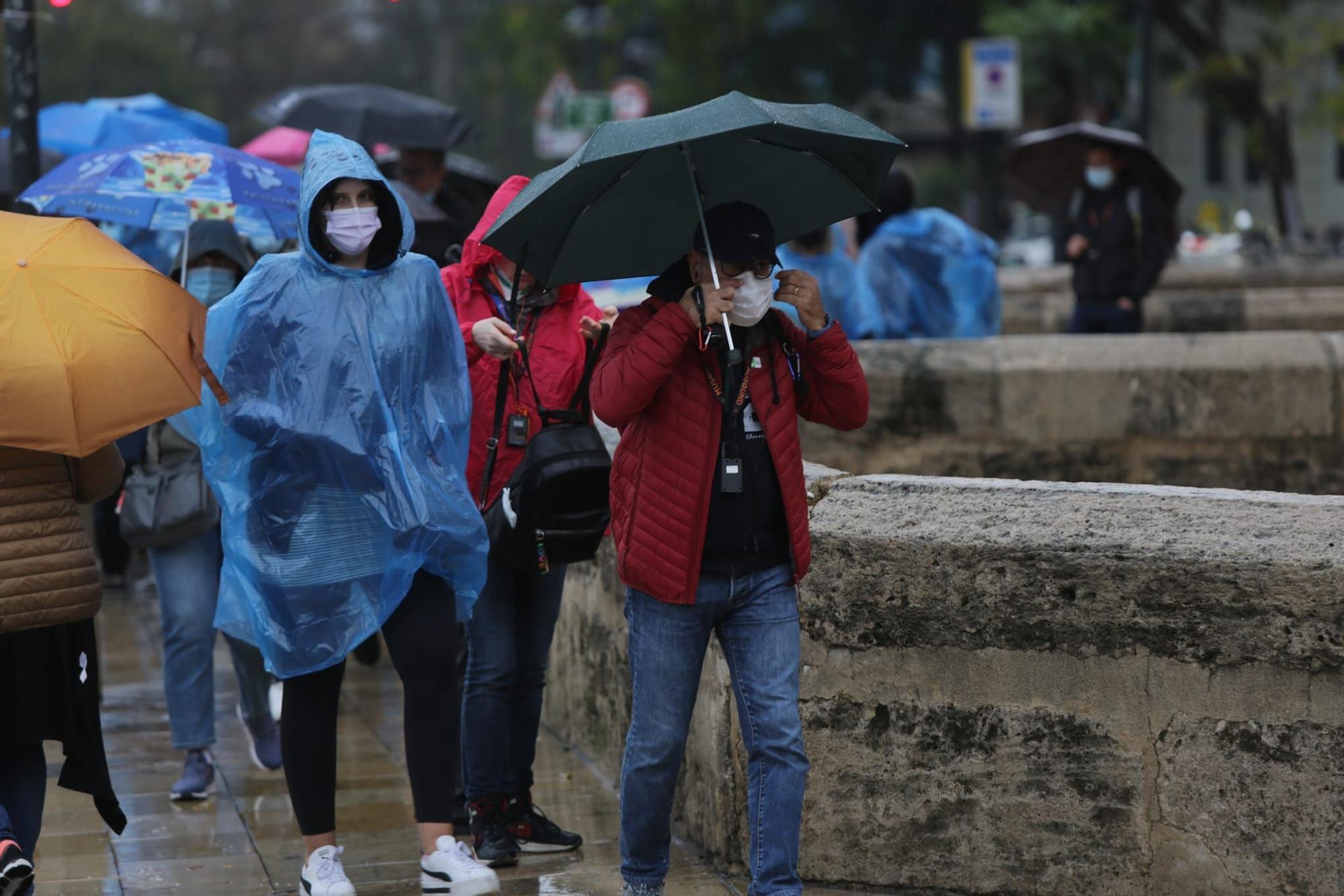 Así han sido las lluvias en el centro València