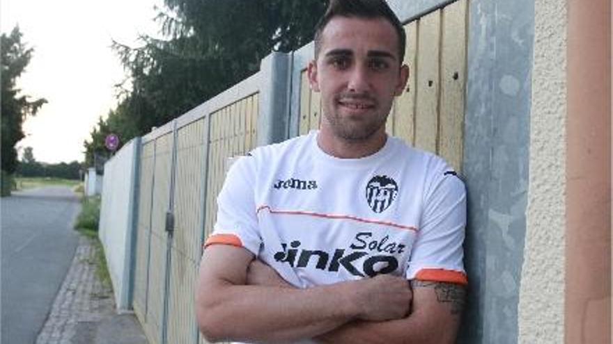 Alcácer está convencido de triunfar en el Valencia.