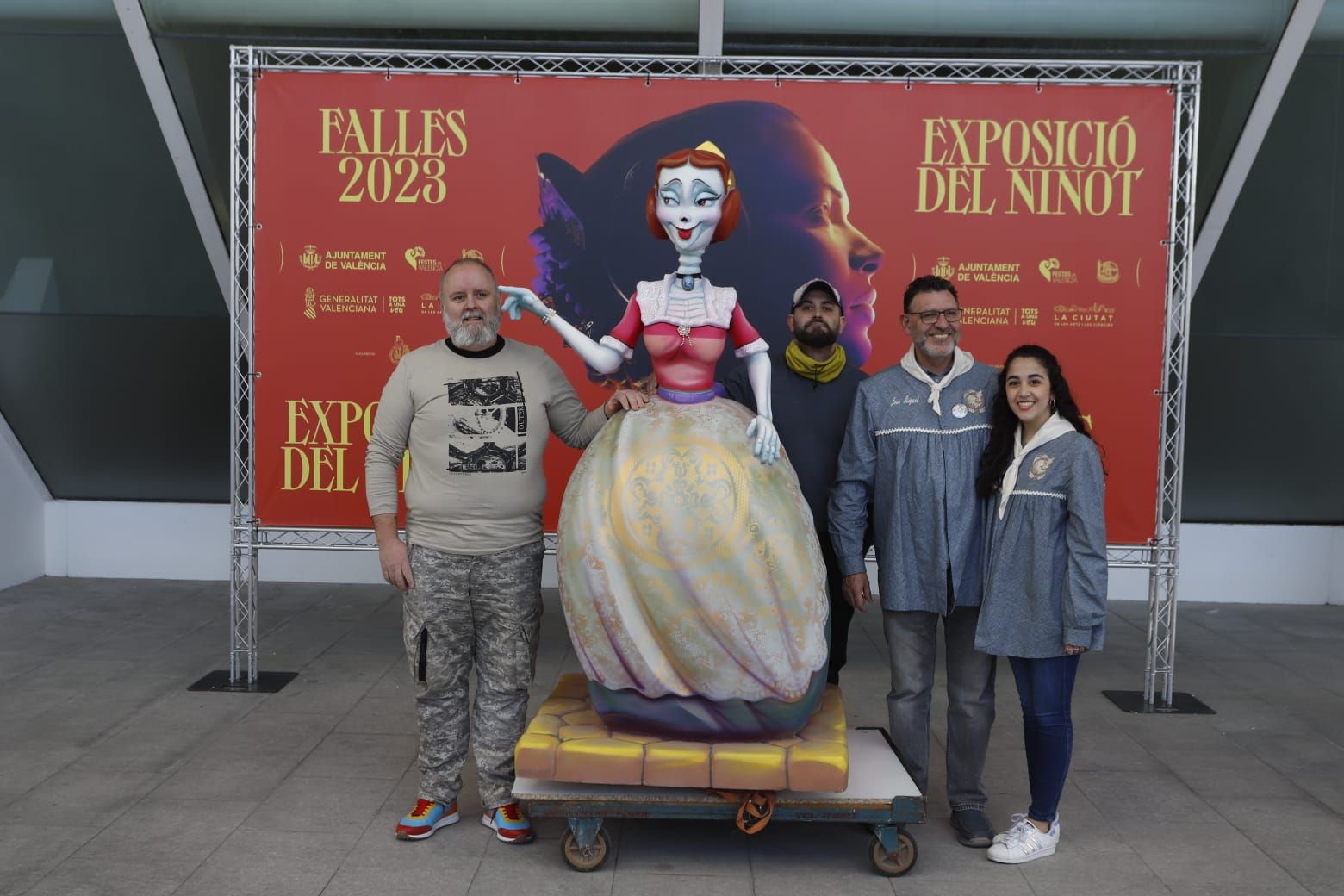 Fallas 2023  Entrega de Ninots a la Exposición (sesión martes