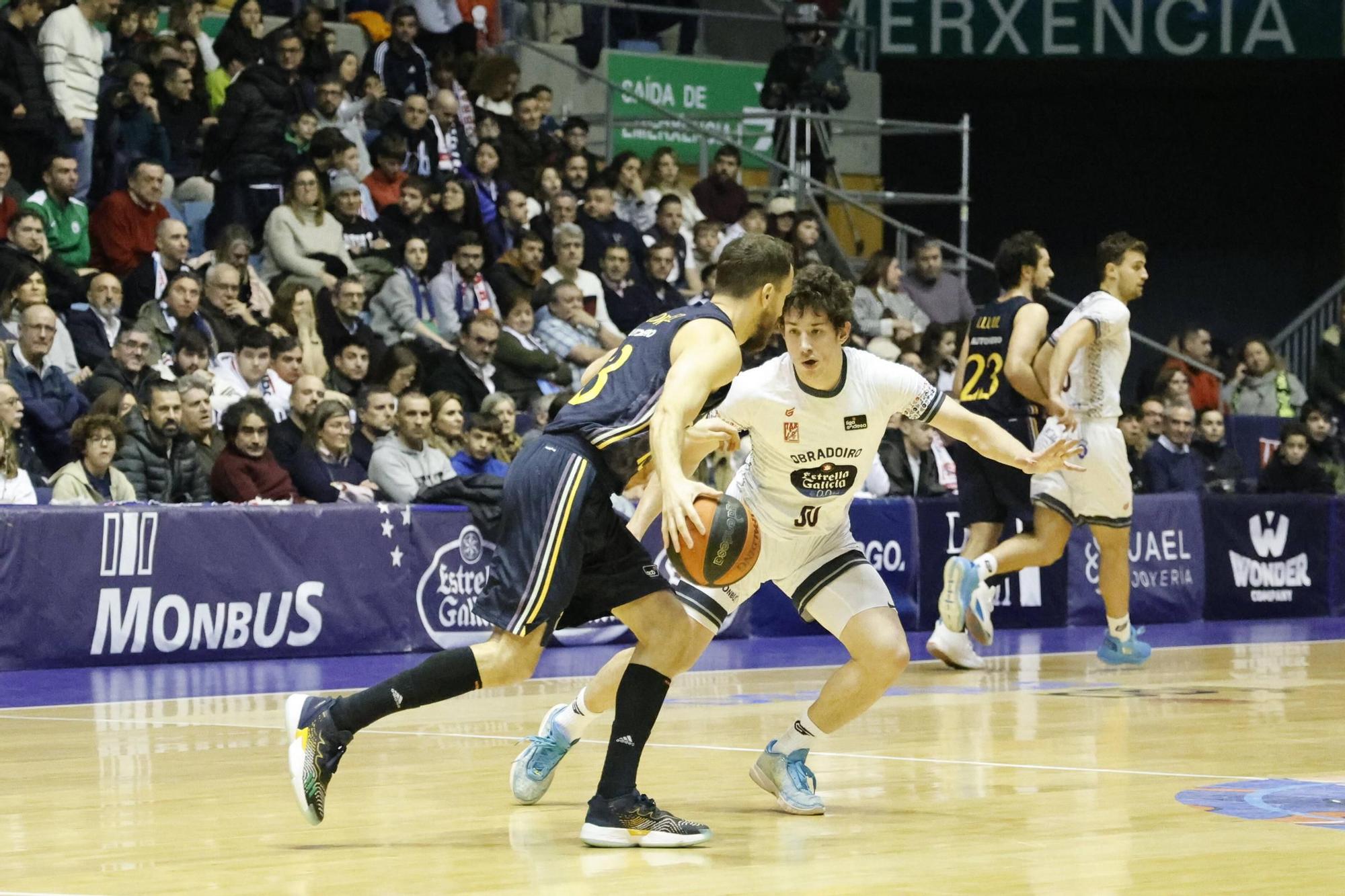 Monbus Obradoiro - Real Madrid: las imágenes del partido