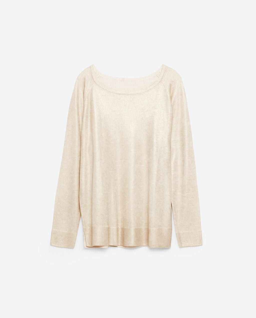 Zara otoño-invierno 2016: jersey foil