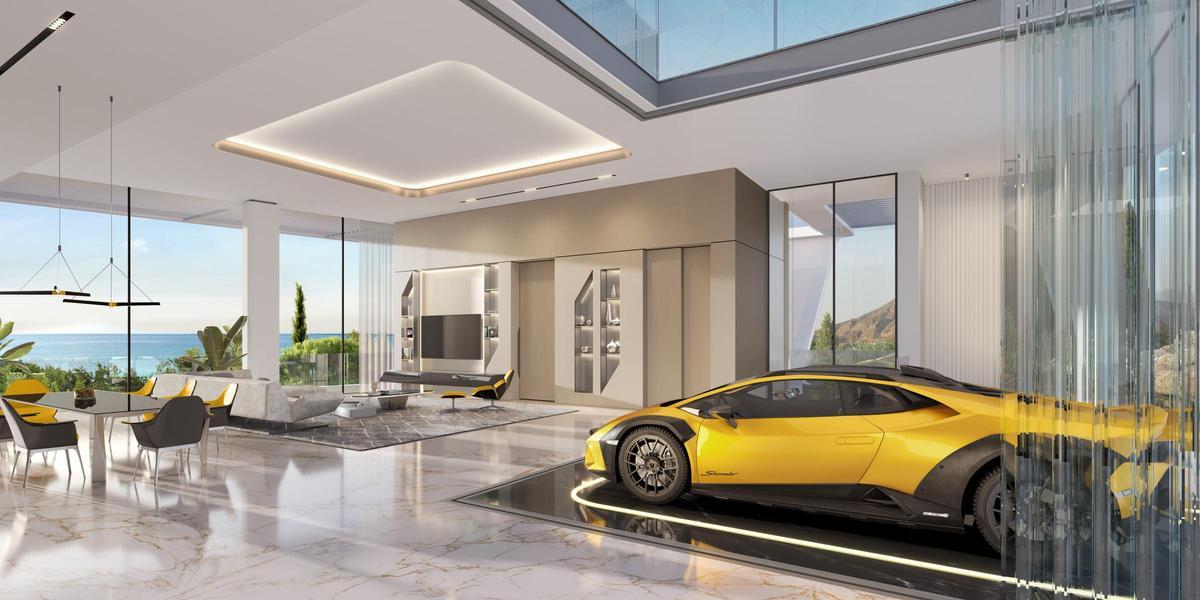 Todas las imágenes nueva villa de lujo que una promotora de Dubai está construyendo en Málaga