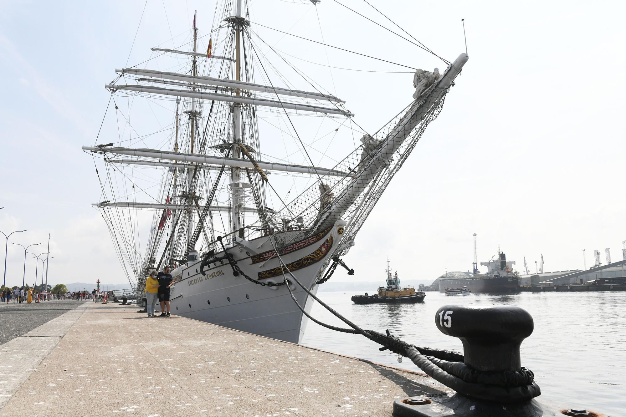 El velero noruego de 1914 Statsraad Lehmkuhl,