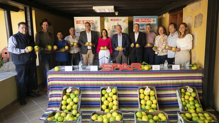 Spar pone a la venta 258.000 kilos de naranjas de Telde